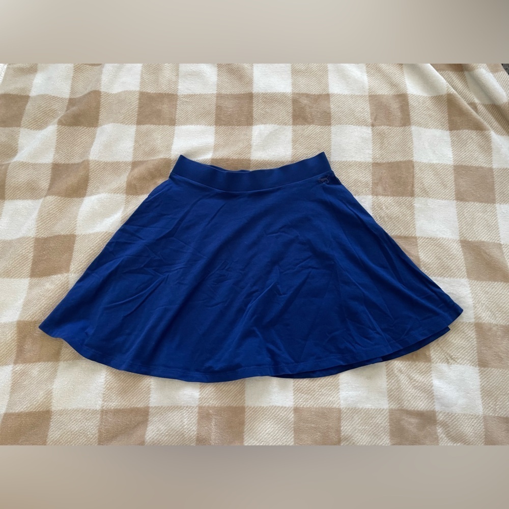 PINK Victoria's Secret Electric Blue flare skirt